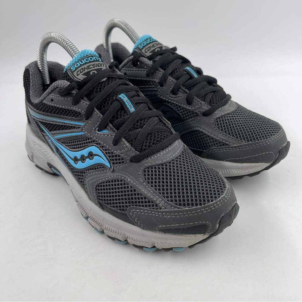 Saucony Women’s Cohesion 9 Grey Blue Running Lace-Up Shoes S15268-2 - Size 7.5 - Picture 11 of 11